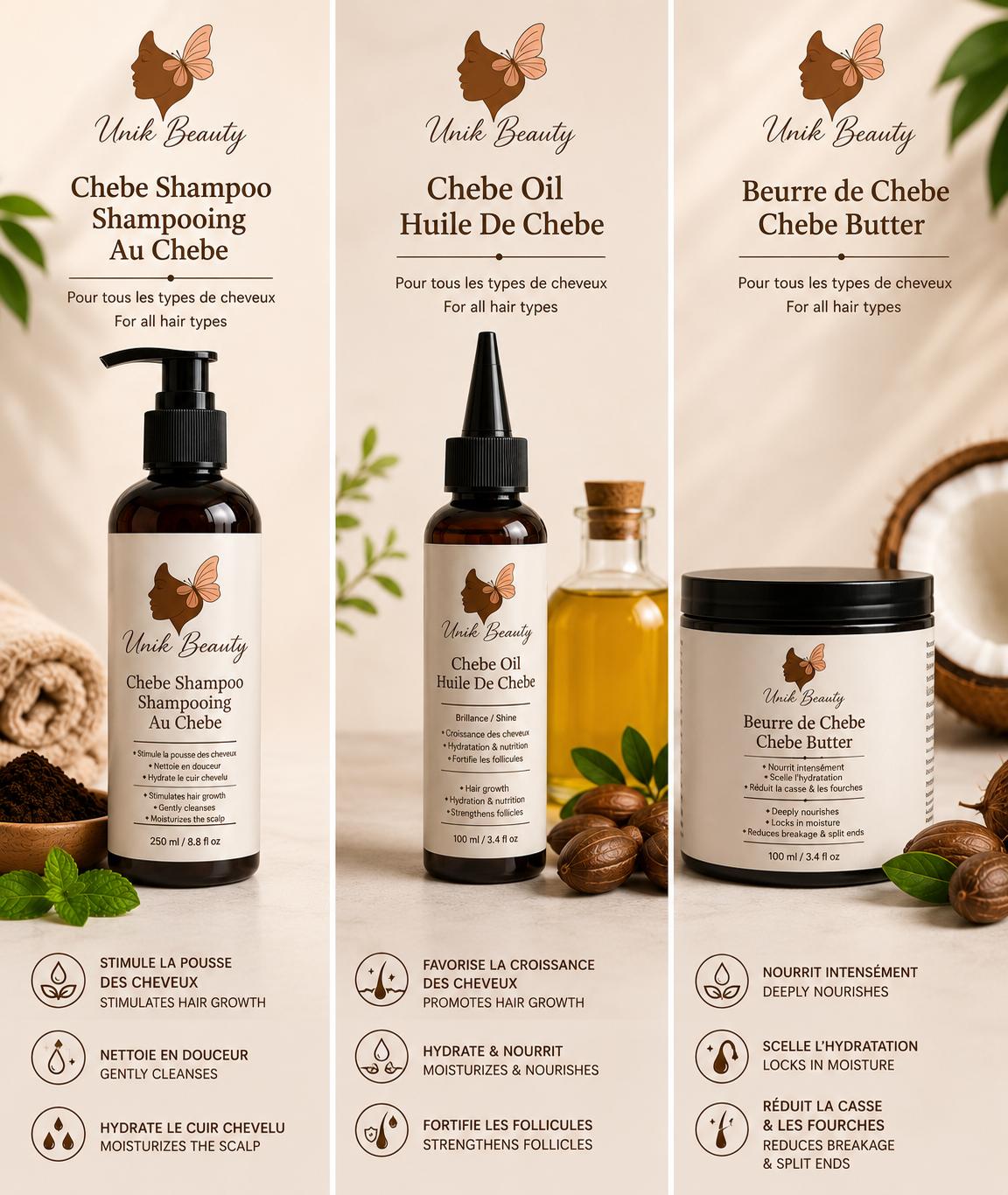 Huile de Chébé – Unik Beauty