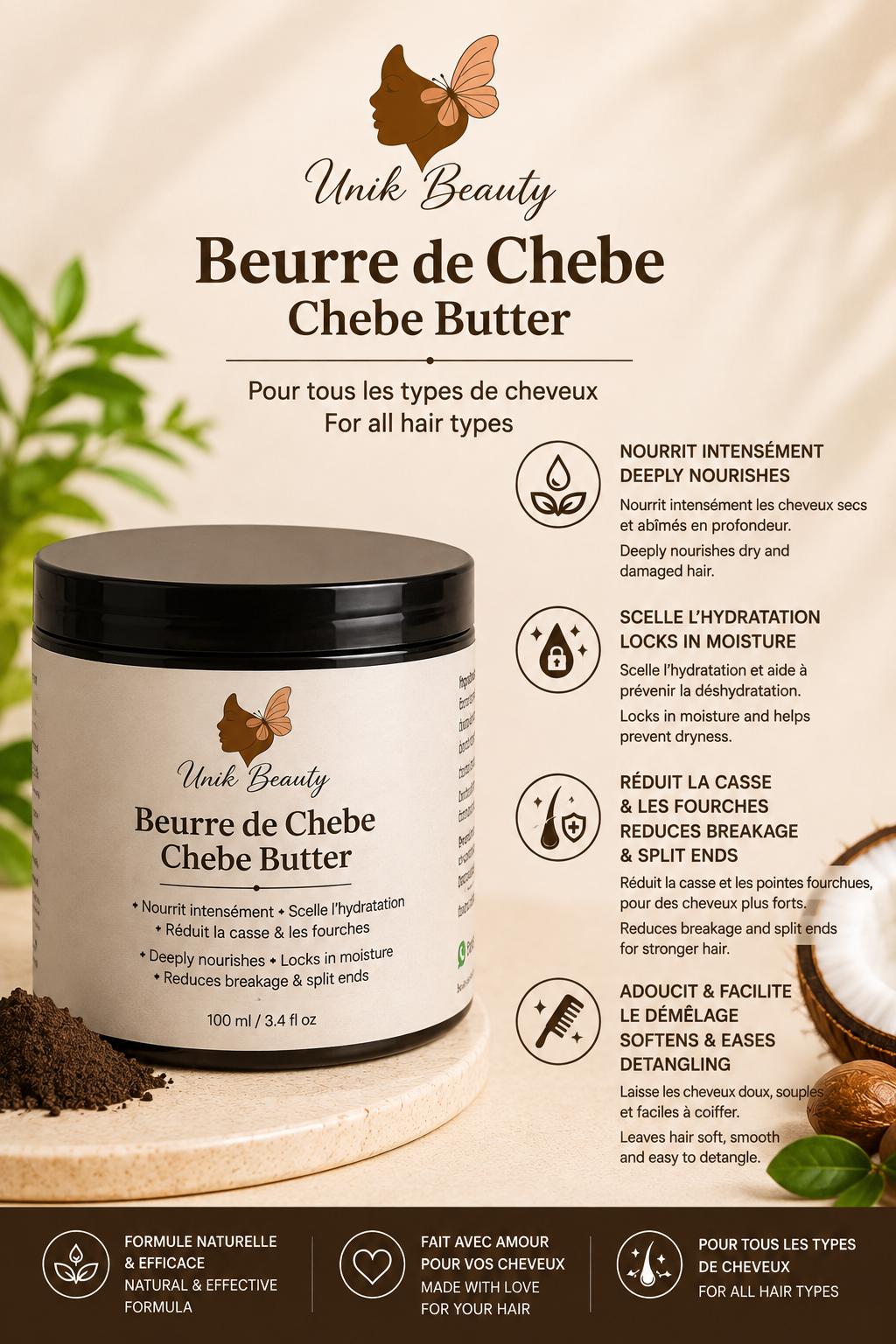 Beurre de Chébé – Unik Beauty