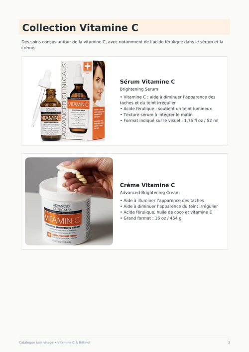 CATALOGUE
SOIN VISAGE
