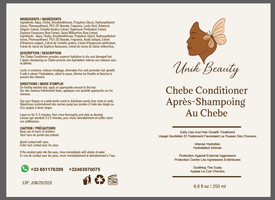Après-Shampoing au Chébé – Unik Beauty